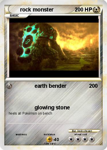 Pokemon rock monster