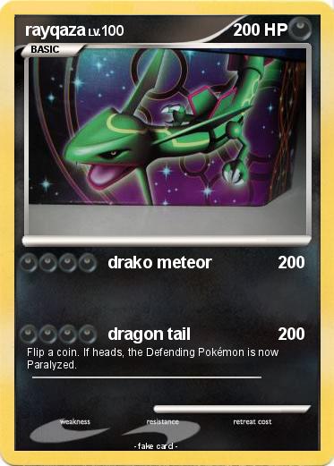 Pokemon rayqaza