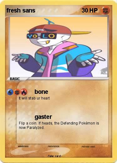 Pokemon fresh sans