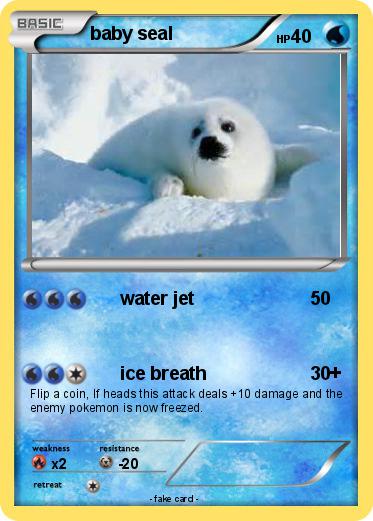 Pokemon baby seal