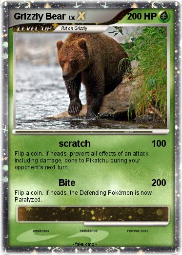 Pokemon Grizzly Bear