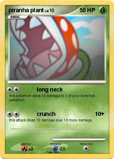 Pokemon piranha plant