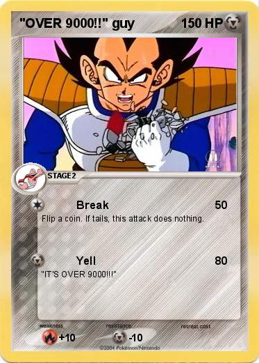 Pokemon "OVER 9000!!" guy