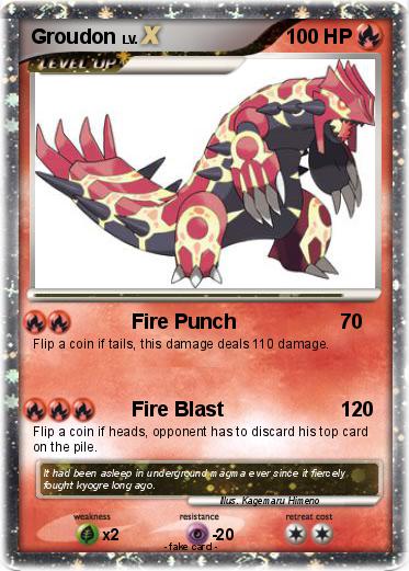 Pokemon Groudon