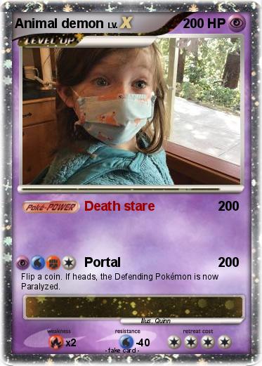 Pokemon Animal demon