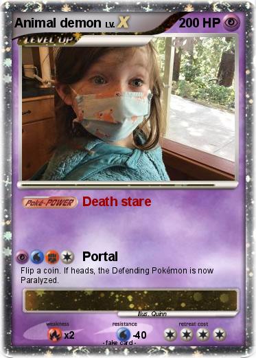Pokemon Animal demon