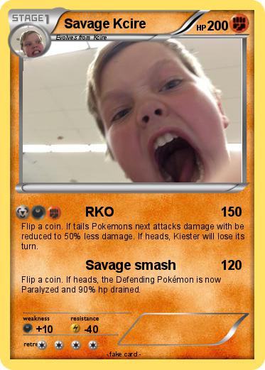 Pokemon Savage Kcire
