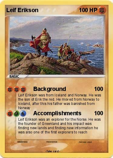 Pokemon Leif Erikson