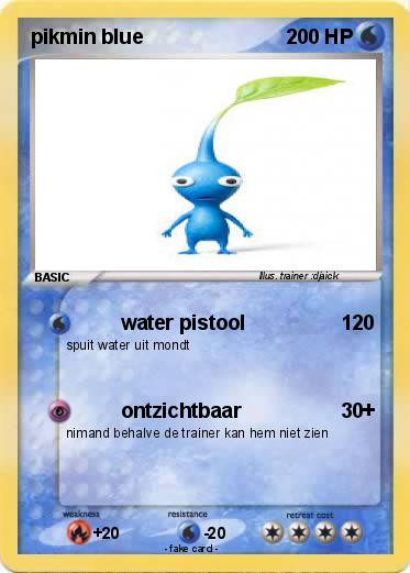 Pokemon pikmin blue