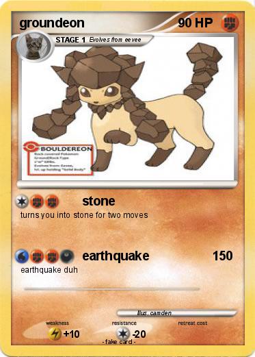Pokemon groundeon