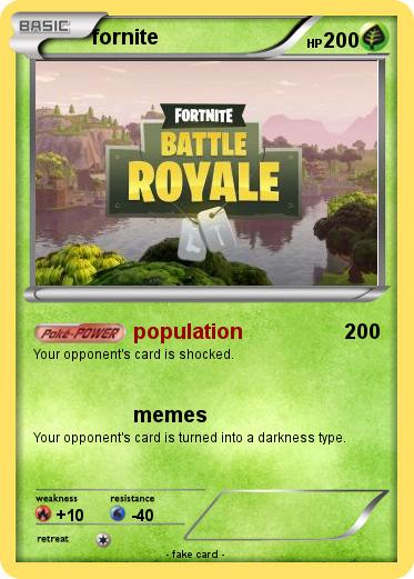 Pokemon fornite