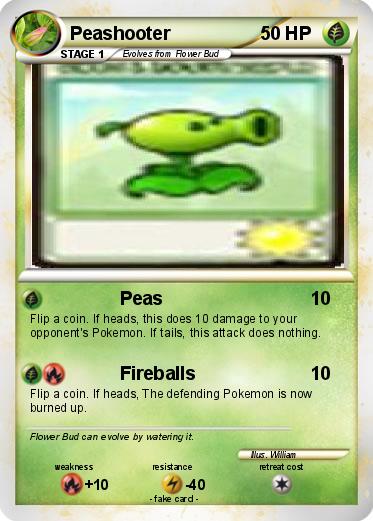 Pokemon Peashooter