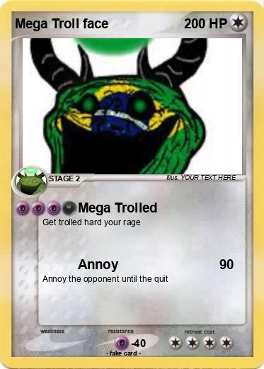 Pokemon Mega Troll face