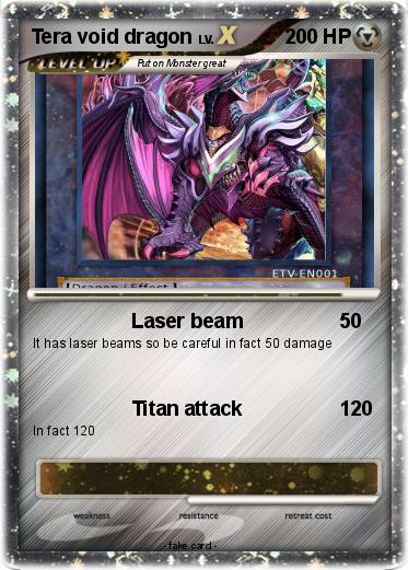 Pokemon Tera void dragon