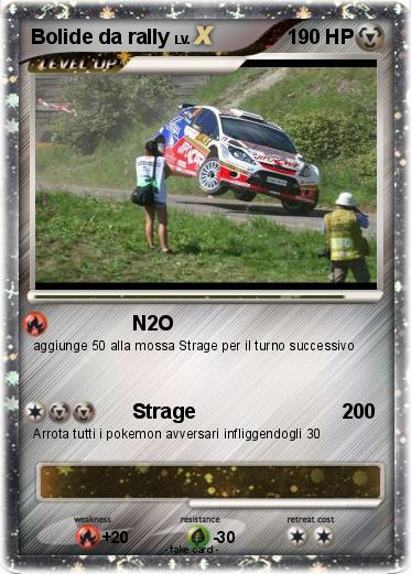 Pokemon Bolide da rally