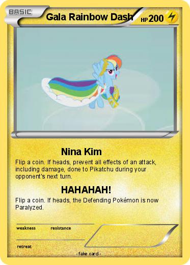 Pokemon Gala Rainbow Dash