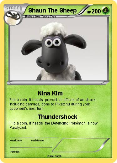 Pokemon Shaun The Sheep