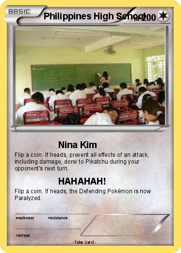 Pokemon Philippines High School