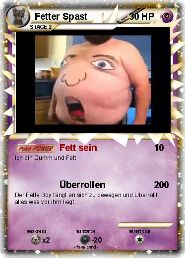 Pokemon Fetter Spast