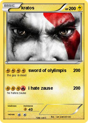 Pokemon kratos