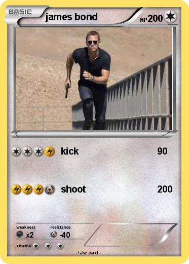 Pokemon james bond