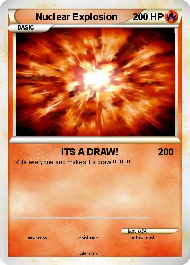 Pokemon Nuclear Explosion