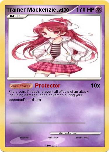 Pokemon Trainer Mackenzie