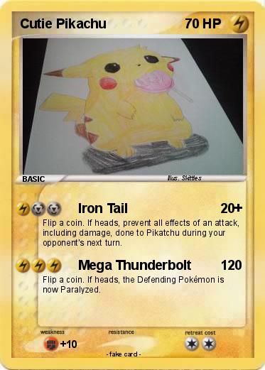 Pokemon Cutie Pikachu