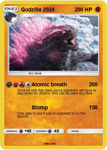 Pokemon Godzilla 2024