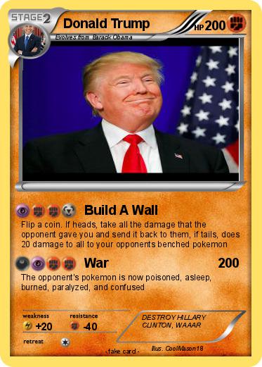 Pokemon Donald Trump
