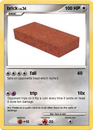 Pokemon brick