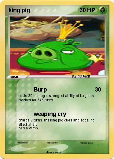 Pokemon king pig