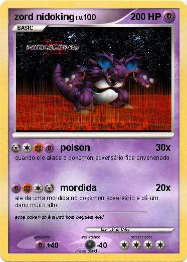 Pokemon zord nidoking