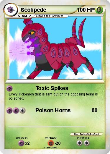 Pokemon Scolipede