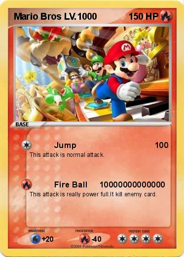 Pokemon Mario Bros LV.1000