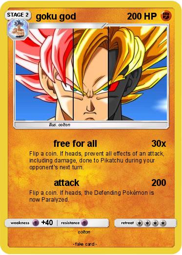 Pokemon goku god