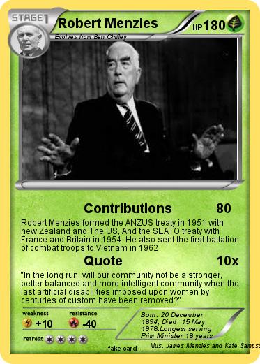 Pokemon Robert Menzies