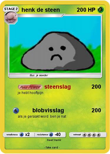 Pokemon henk de steen