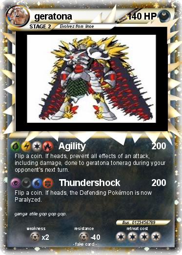 Pokemon geratona