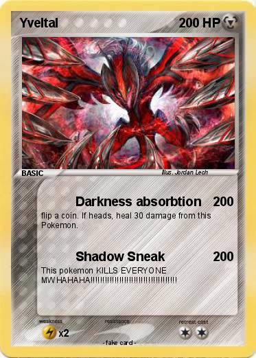 Pokemon Yveltal