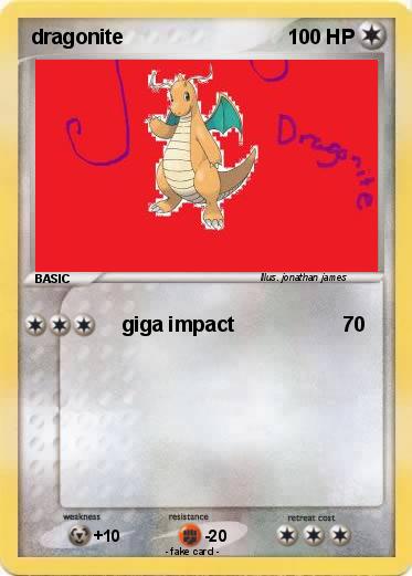 Pokemon dragonite