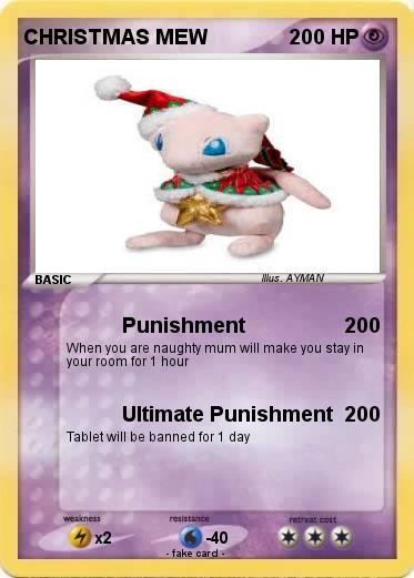 Pokemon CHRISTMAS MEW