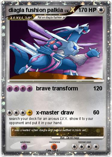 Pokemon diagla fushion palkia