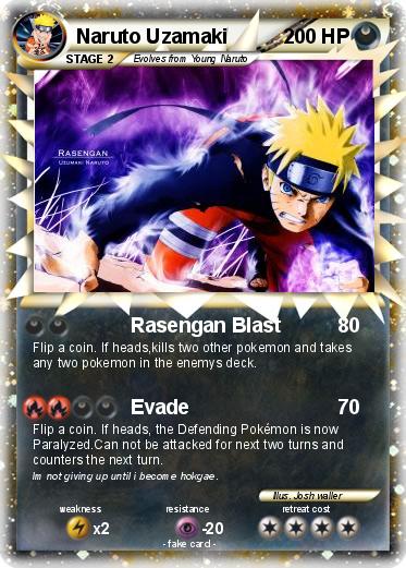 Pokemon Naruto Uzamaki