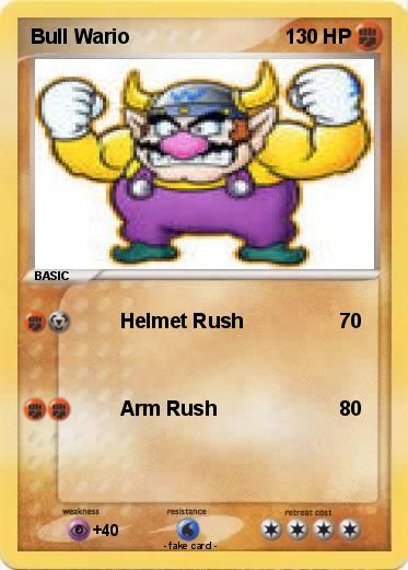 Pokemon Bull Wario