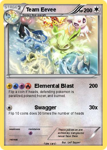 Pokemon Team Eevee