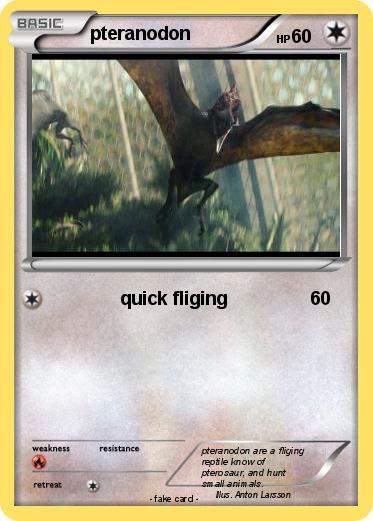 Pokemon pteranodon