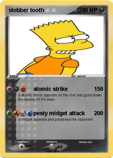 Pokemon slobber tooth