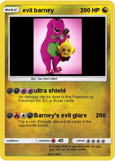 Pokemon evil barney