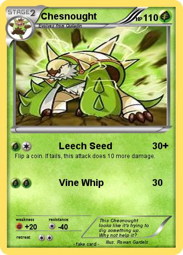 Pokemon Chesnought